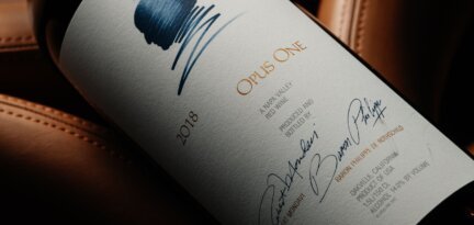1.5L magnum bottle of Opus One red wine 2018